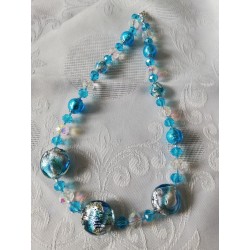 Collier en perles de Murano...