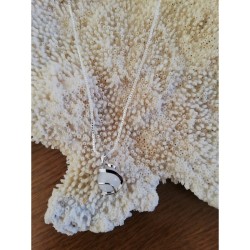 Pendentif en pierre semi-précieuse pierre de lune opaline