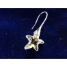 Boucles d'oreilles SWAROVSKI fait main étoile AB