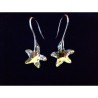 Boucles d'oreilles SWAROVSKI fait main étoile AB